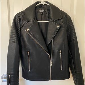 TopShop faux leather jacket